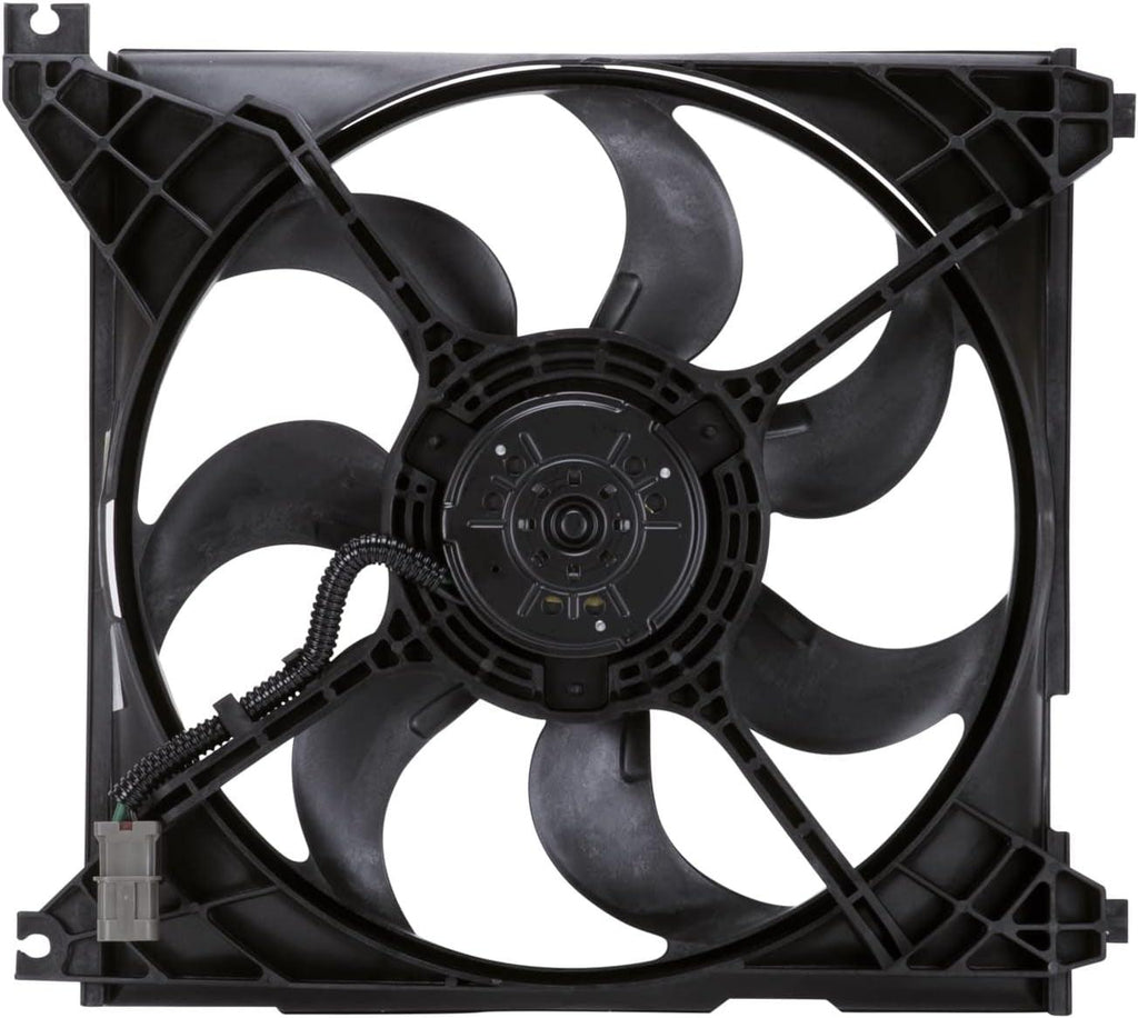 600610 Hyundai Santa FE Replacement Radiator Cooling Fan Assembly