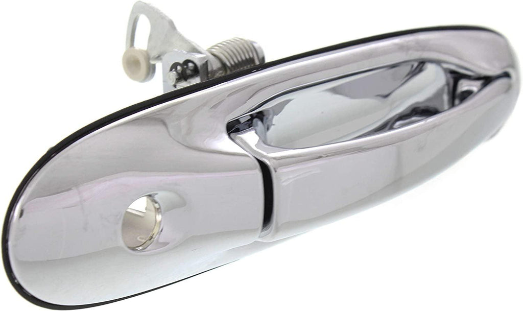 Front, Passenger Side Exterior Door Handle Compatible with 1998-2002 Lincoln Town Car