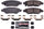 (Z23-1337) Z23 Evolution Sport Brake Pads, Rear