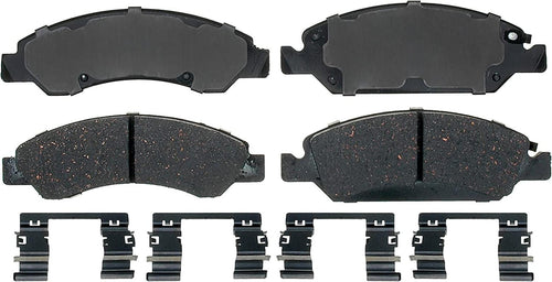 Gold 17D1367MHPVF1 Enhanced Performance Semi-Metallic Front Disc Brake Pad Set (Police)