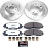 K7941-36 Front Z36 Truck & Tow Brake Kit, Carbon Fiber Ceramic Brake Pads and Drilled/Slotted Brake Rotors