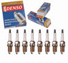 8 Pc DENSO Standard U-Groove Spark Plugs Compatible with Dodge Dakota 4.7L V8 2000-2008
