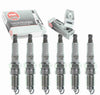 6 Pc NGK V-Power Spark Plugs Compatible with Ford F-150 4.2L V6 2003-2007