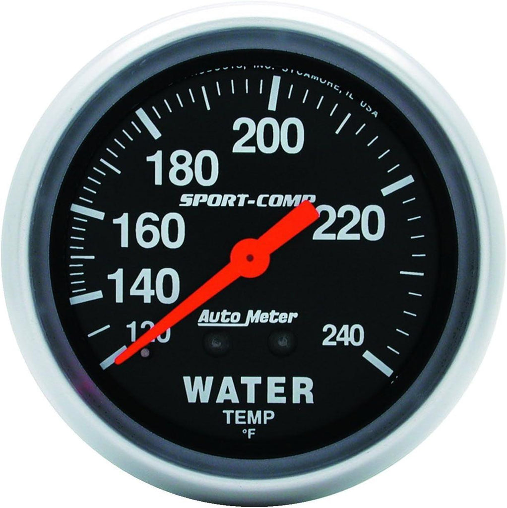 3433 Sport-Comp Mechanical Water Temperature Gauge
