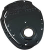 CVR SBC Billet Timing Cover 2-Piece - Black Anodized