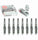 8 Pc NGK V-Power Spark Plugs Compatible with Ford E-250 4.6L 5.4L V8 2003-2014