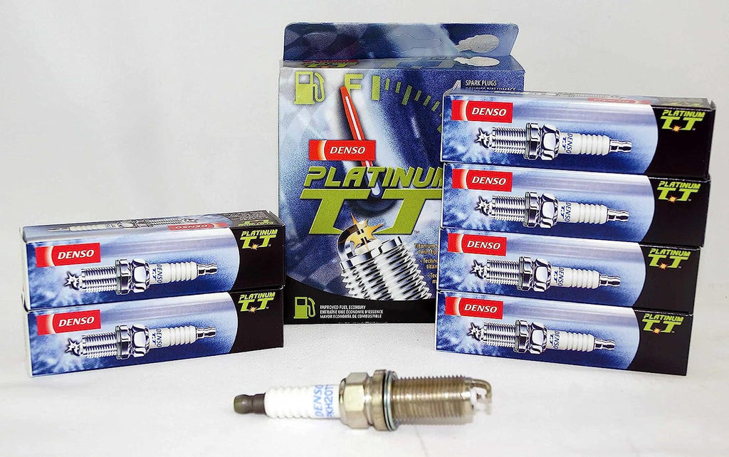 6 PCSNEW -- DENSO #4506 PLATINUM T T Spark Plugs -- PKH20TT
