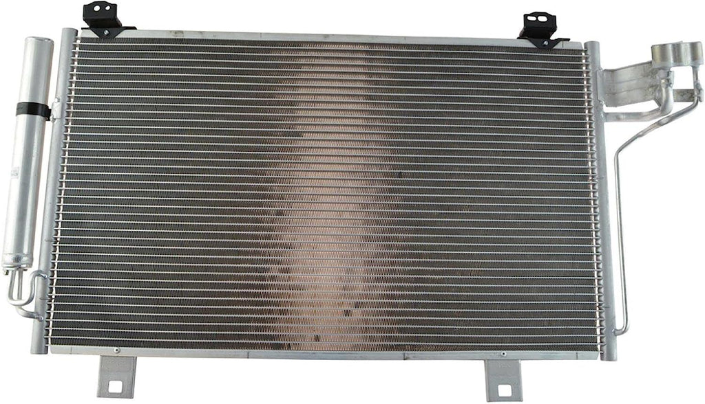 AC Condenser A/C Air Conditioning Direct Fit Compatible with Mazda 3 6