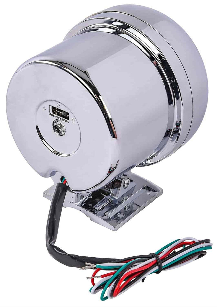 41307 3-3/4 In. Pedestal Mount Tachometer, 0-8,000 Rpm-White Face