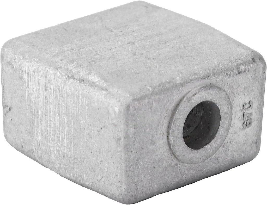 Antioxidant Zinc Alloy Anode Block Replacement for Johnson Evinrude Outboard Engine 60 to 300 HP for OMC Stringer/Cobra 1982-1993
