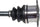 NCV47992 CV Axle Shaft Assembly - Left or Right Rear (Driver or Passenger Side)