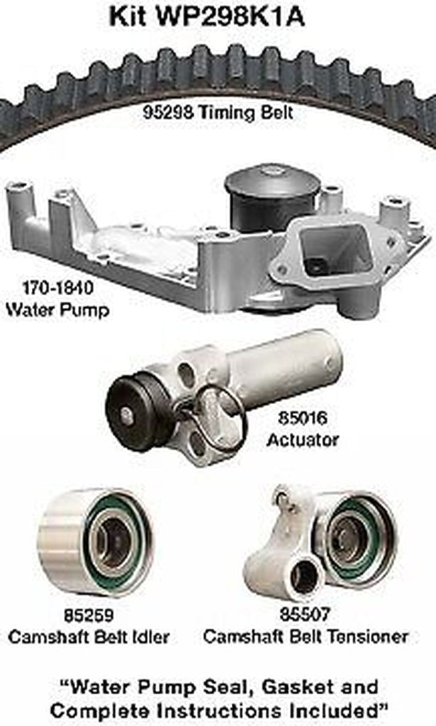 Engine Timing Belt Kit with Water Pump for SC430, GX470, 4Runner+More WP298K1A