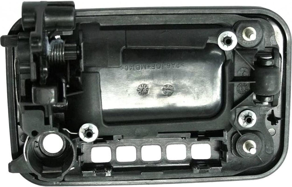 for Ford F-150 Exterior Door Handle Front, Driver Side Black (2004-2014) | with Key Hole | Trim:All Submodels | FO1310128 | 5L3Z1522405CAA