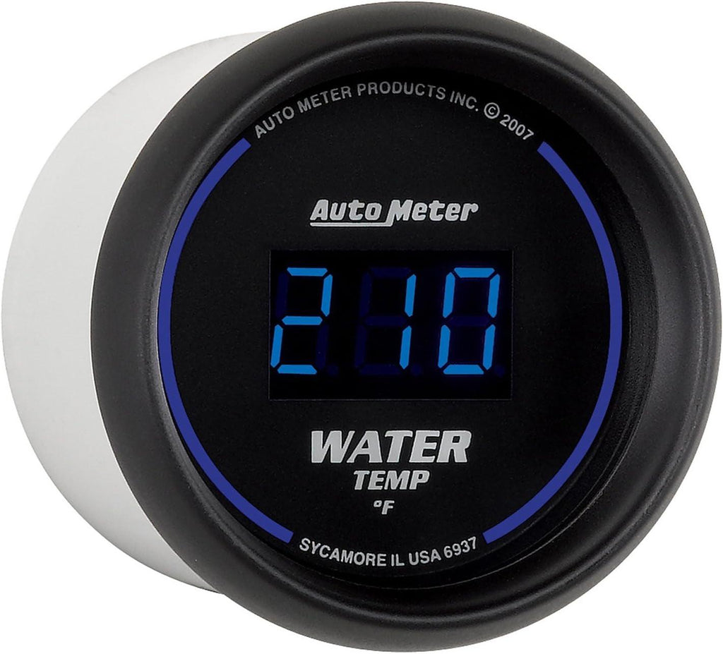6937 Cobalt Digital Water Temperature Gauge, 2 1/16"
