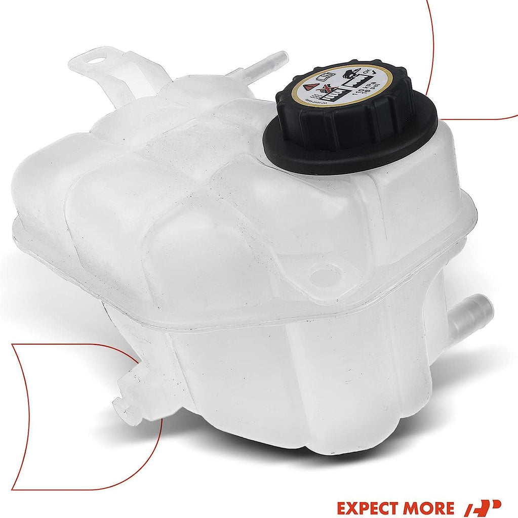 A-Premium Engine Coolant Overflow Recovery Reservoir Tank [W/Cap] Compatible with Ford Fusion 2006-2010, Lincoln Zephyr 2006-2006, Mercury Milan 2006-2009, 2.3L 3.0L, Replace # 6E5Z8A080AA