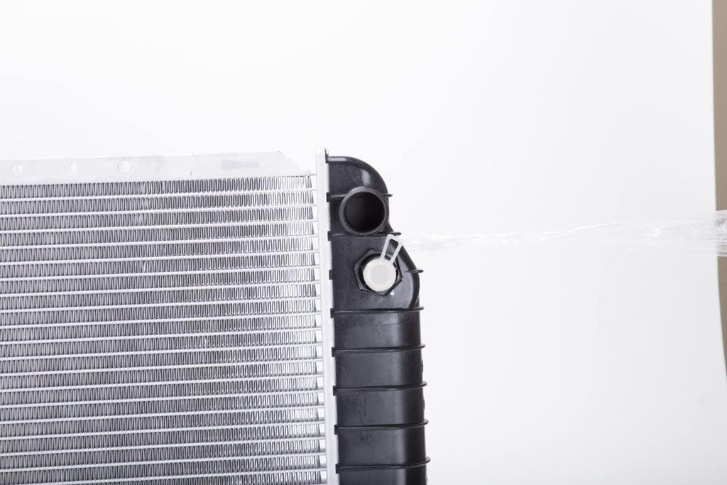 2261 Compatible with CHEVROLET S10 Pickup 1-Row Plastic Aluminum Replacement Radiator , Black