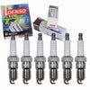 6 Pc DENSO Platinum TT Spark Plugs Compatible with Ford E-150 Econoline 4.2L V6 1997-2002