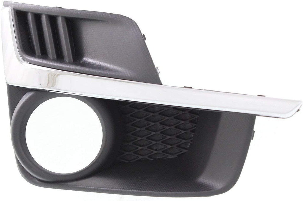 Fog Lamp Molding Compatible with 2015-2016 Subaru Impreza with Fog Lamp Hole Sedan/Wagon Passenger and Driver Side