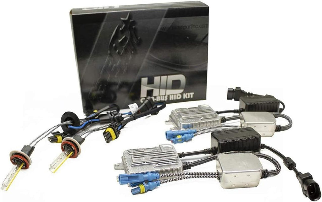 Race Sport 9006-5K-G6V2 - Gen6V2 9006 5,500 Kelvin Canbus Quick Start HID SLIM 99% Plug-&-Play Kit With