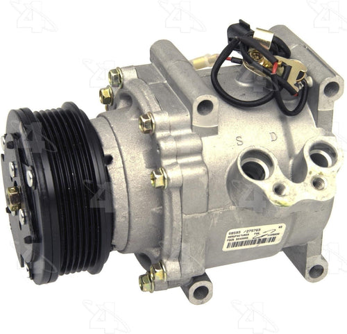 68593 New A/C Compressor with Clutch