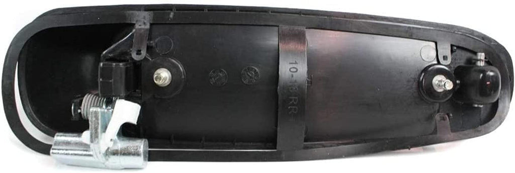 Compatible with Jeep Grand Cherokee Exterior Door Handle 1999-2004 Passenger Side | Rear | Black | Trim:All Submodels | CH1521105 | 55135838AD