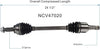 NCV47020 CV Axle Shaft Assembly for Select 2011-14 Mazda 2 - Front Left (Driver Side)