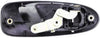 for Honda Civic Exterior Door Handle Rear, Driver Side Smooth Black 1992-1995 | Trim: DX/LX/EX | HO1520102 | 72680SR4J01ZC