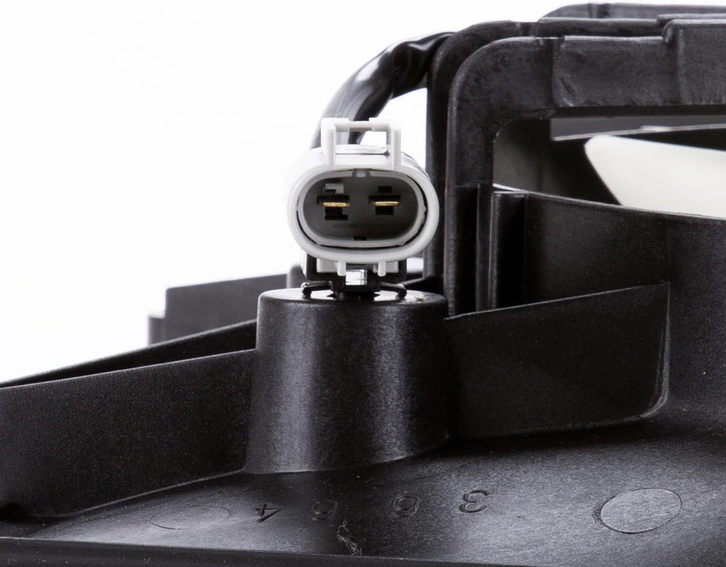 620810 Cooling Fan Assembly Compatible with 2001-2007 Toyota Highlander, Black & White