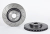 Brembo Front Disc Brake Rotor for Mercedes-Benz (09.B744.51)
