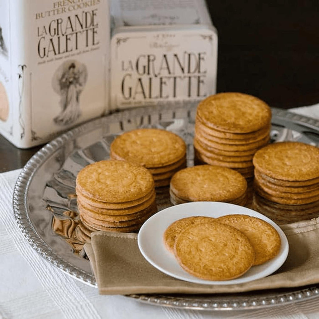 St Michel La Grande Galette French Butter Cookies 21.6oz 600g - 2-Pack