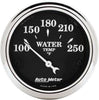 1737 Old Tyme Black Water Temperature Gauge