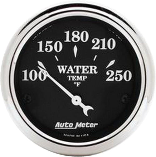 1737 Old Tyme Black Water Temperature Gauge