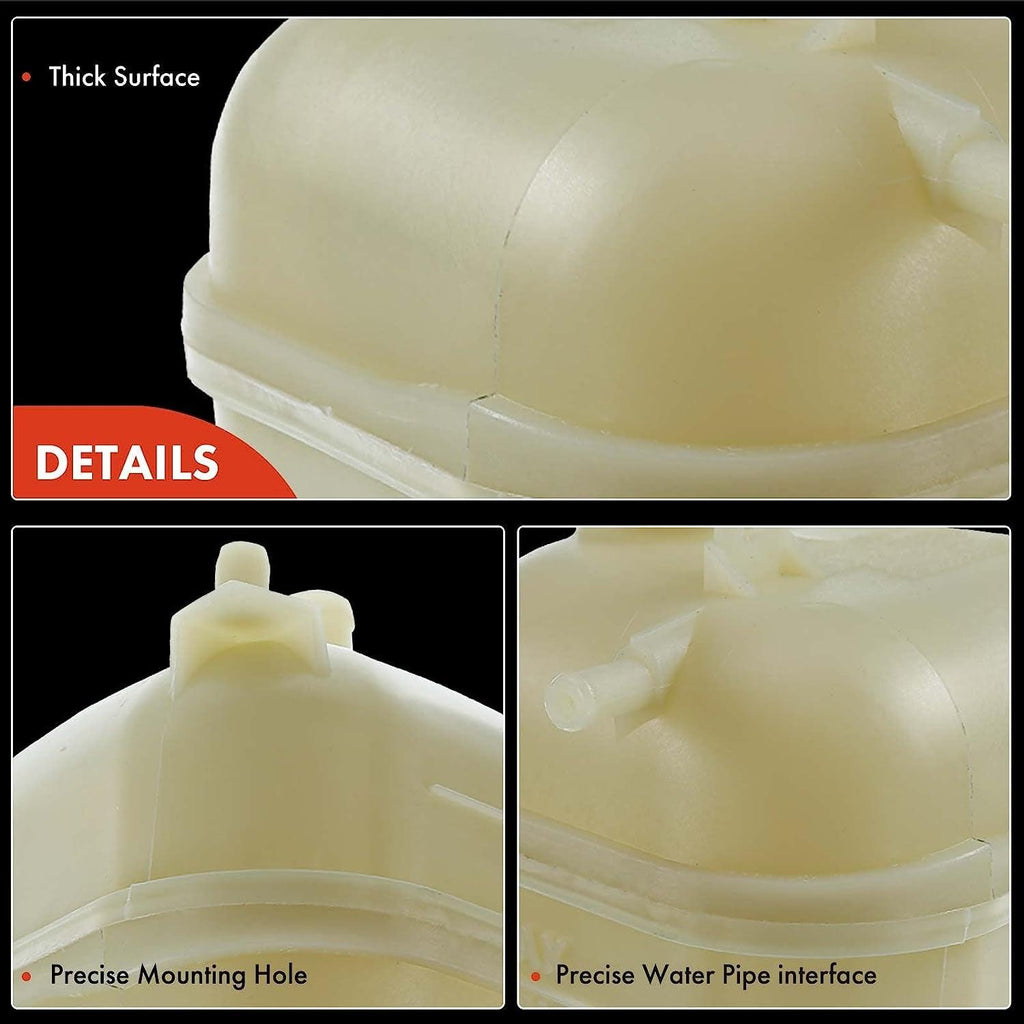 A-Premium Engine Coolant Overflow Recovery Reservoir Tank Compatible with Mini Cooper 2002-2008 L4 1.6L, Replace # 17137529273, 17107515499