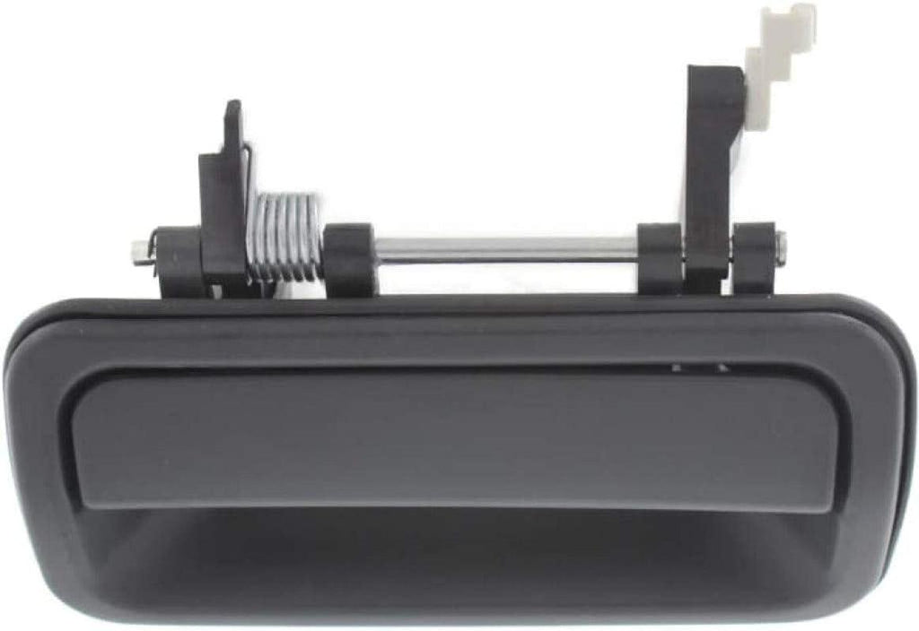 for Honda Passport Exterior Door Handle Rear, Driver Side Textured Black (1994-1997) | Trim: LX/DX/EX
