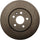 Silver 18A81034A Front Disc Brake Rotor