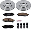 KOE3018 Autospecialty Front Replacement Brake Kit-Oe Brake Rotors & Ceramic Brake Pads