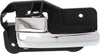 Interior Door Handle SET Compatible with 2000-2002 Lincoln LS Front and Rear, Driver and Passenger Side Chrome