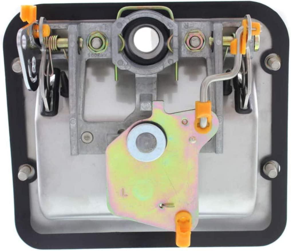 For Kenworth T300 Exterior Door Handle Front, Driver Side Chrome (1995-2001) | Trim: Base