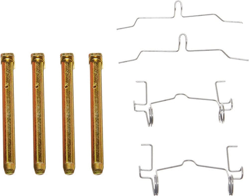 Gold 18K1958X Rear Disc Brake Caliper Hardware Kit with Springs and Pins
