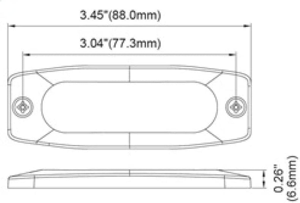 H22896001 L/Head Mst3 Led Mv Amber