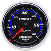 6105 Cobalt Mechanical Boost Gauge, 2.3125 In.