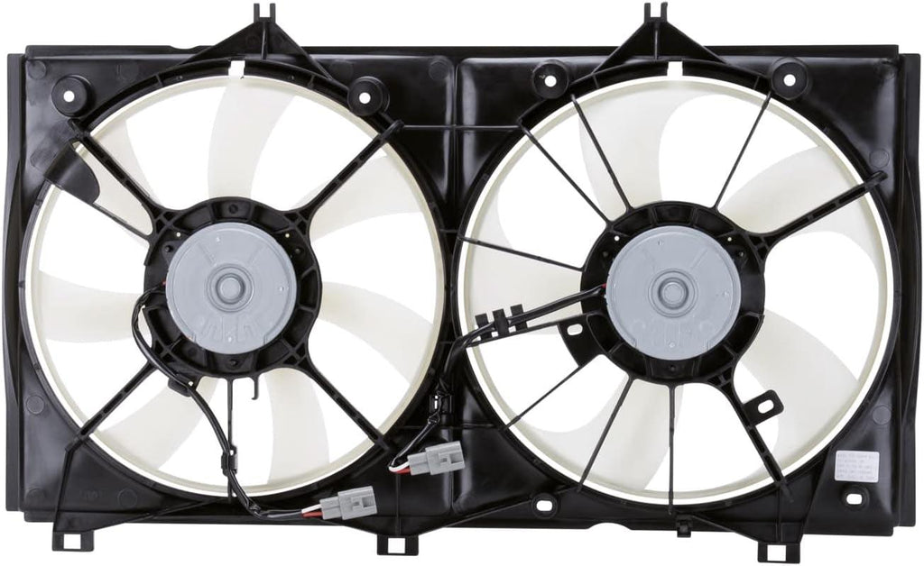 621900 Cooling Fan Assembly Compatible with 2007-2011 Toyota Camry,Black