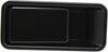 for Jeep Wrangler TJ Exterior Door Handle 1997-2006 Driver Side | Front | Smooth Black | Trim:All Submodels | CH1310144 | 55176549AB