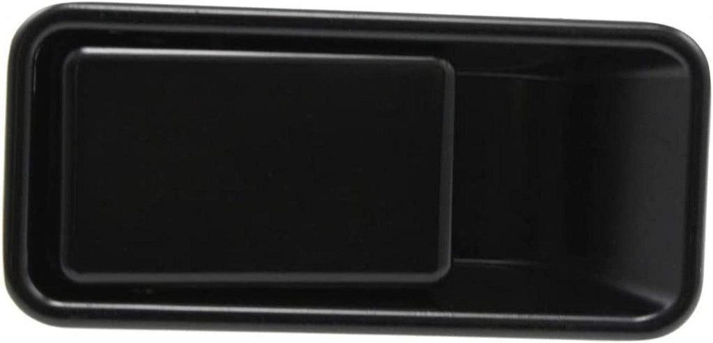 for Jeep Wrangler TJ Exterior Door Handle 1997-2006 Driver Side | Front | Smooth Black | Trim:All Submodels | CH1310144 | 55176549AB