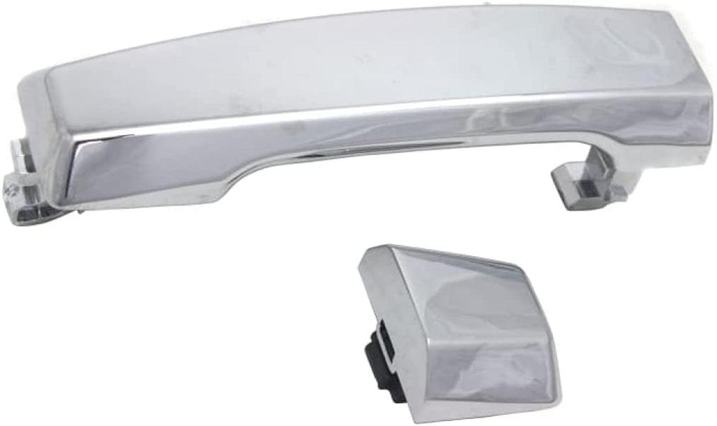 for Nissan Titan Exterior Door Handle Front, Passenger Side Chrome (2004-2015) | Trim:All Submodels