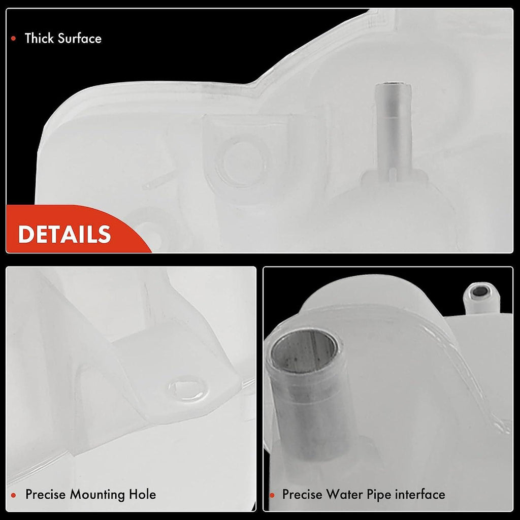 A-Premium Engine Coolant Overflow Recovery Reservoir Tank [With Cap & Tubing] Compatible with Ford Escape 2001-2004 2007-2012 & Mercury Mariner 2007-2011