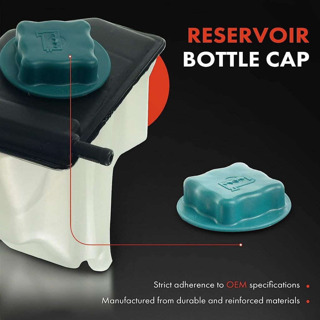 A-Premium Engine Coolant Overflow Recovery Reservoir Tank [With Cap] Compatible with Volvo S40 V40 2000 2001 2002 2003 2004 [Fits for 1.9L Only], Replace# 30804963