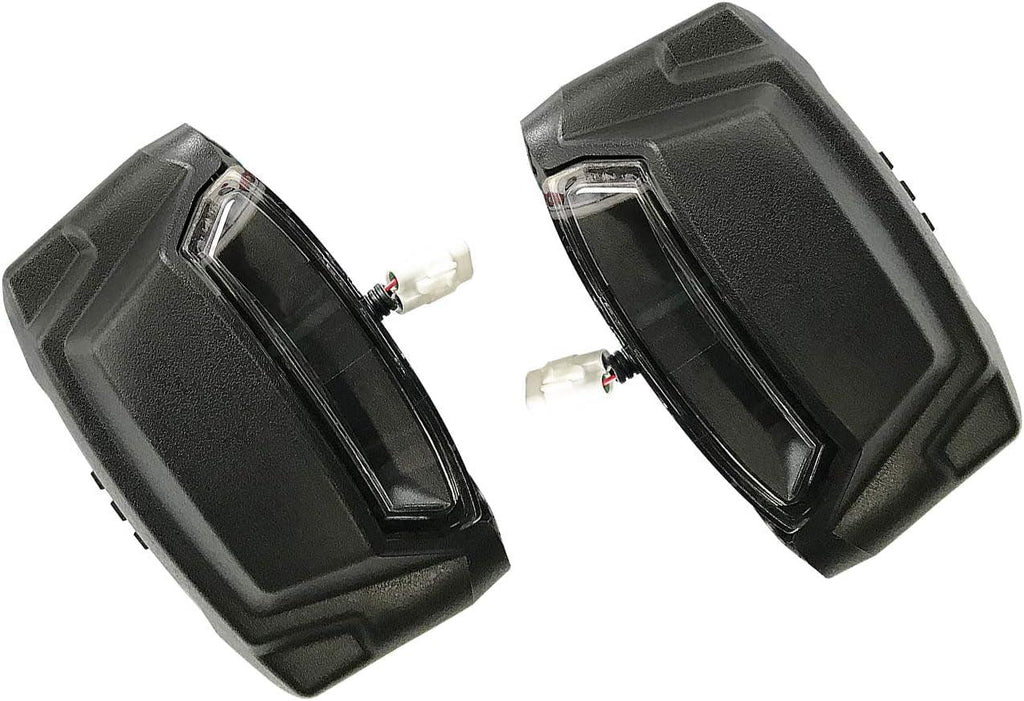 Westin 28-51003 R5 LED Light Kit Black Includes 4 End Caps with Integrated LED Lights and Wiring Harness