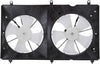 621580 Cooling Fan Assembly Compatible with 2003-2007 Honda Accord , Black