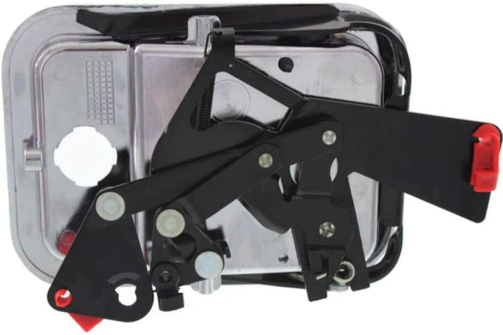 for Freightliner Columbia Exterior Door Handle Front, Passenger Side Chrome (2000-2011) | with Key Hole| Trim: 125/120